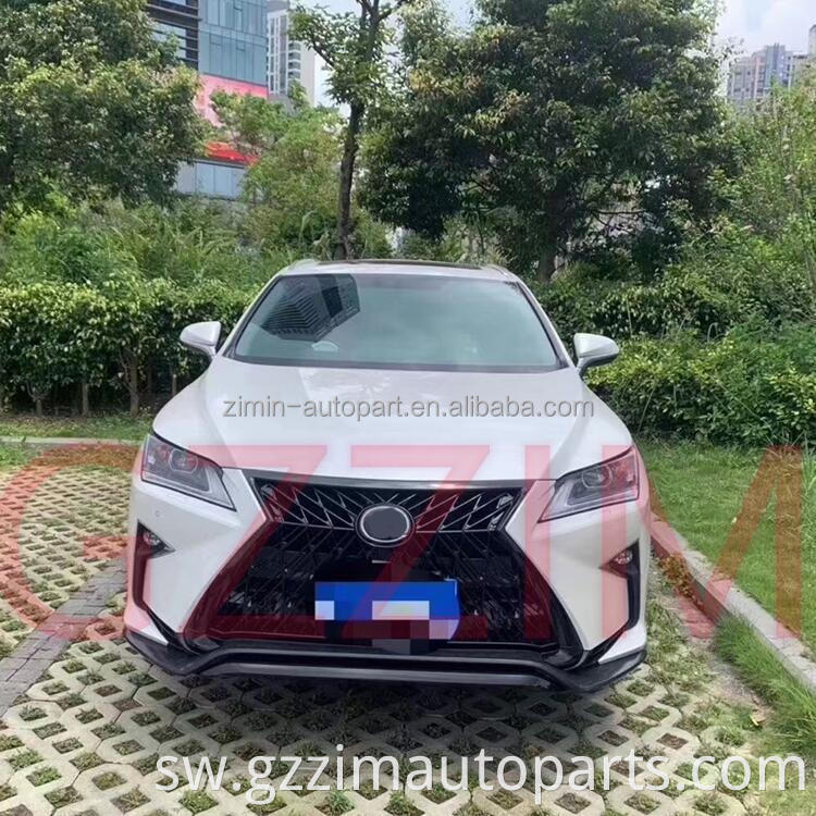2016-2018 LX RX Upgrade To F-sport Front Spoiler & Grille Set
